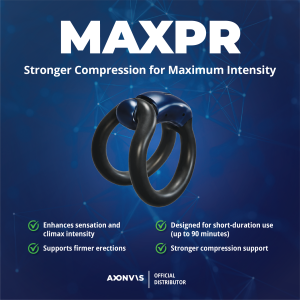 FirmTech MaxPR | Intensifying Penis Ring | Medical-Grade Performance Support | More Intense Climax
