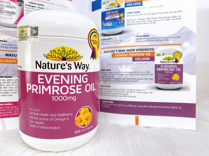 NW Evening Primrose Oil 1000mg 200v