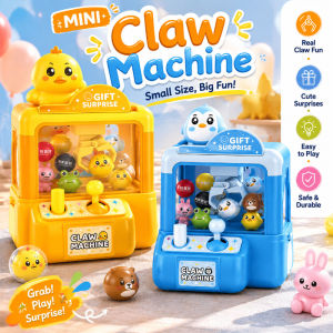 Mini Claw Machine Toy for Kids Catch The Ball Game Doll Grabber Fun Birthday Gift for Children