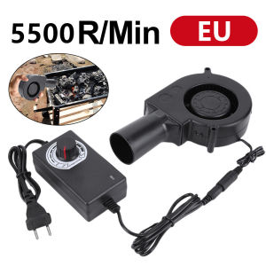 12000RPM พัดลมหอยโข่ง เครื่องเป่าลมแบบพกพา เทอร์โบ ปรับรอบได้ 12V DC กับอะแคปเตอร์ ที่ปรับได้