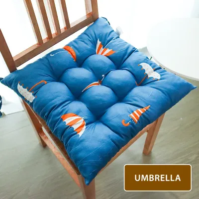 SG Chair Seat Pad Furniture Chair Cushions Home Office Bar Chair Cushion Backrest Pillow Comfortable Cotton Seat