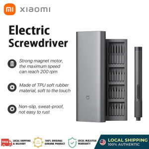 Xiaomi Mijia Electrical Precision Screwdriver Kit Type-C Rechargeable Repair Tools Magnetic Steel Bits 2-Gear Torque MJDDLSD003QW