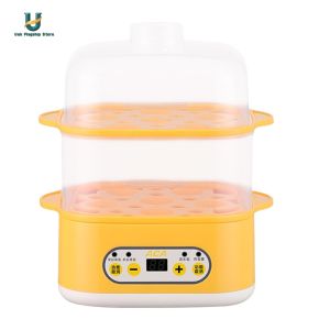Double Layer Multifunctional Egg Boiler 12 Eggs Capacity Auto Shut-Off [Ueb Flagship Store]
