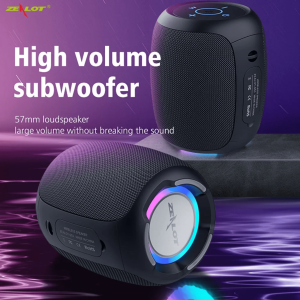 BERGARANSI ZEALOT S53 Speaker mini Bluetooth full bass suara kencang portable Wireless RGB IPX7 5.0