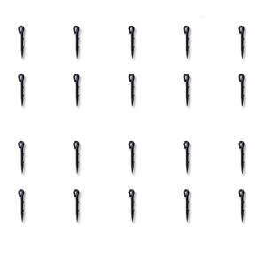 20Pcs Metal Baits Spikes Carps Fishing Hook Baits Stings Boilies Pin Spikes Metal Baits Spikes Fishing Hook for Baits