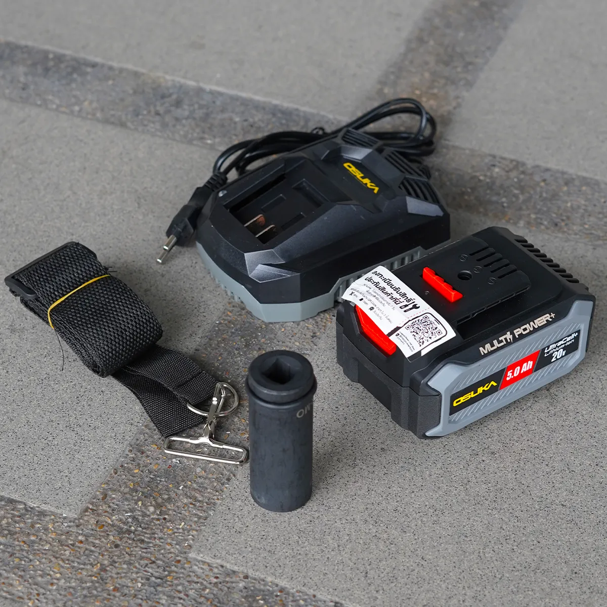 OSUKA รุ่น OSID832-P1 แรงบิด 920 N.m บล็อกไฟฟ้าไร้สายไร้แปรงถ่าน  บล็อกแบต
