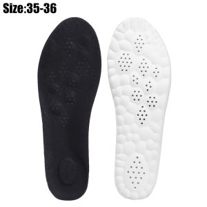 4D Latex thể thao PU lót siêu mềm đàn hồi cao Miếng lót giày chống đau khử mùi đệm đệm gan bàn chân chạy lót đế lót chân