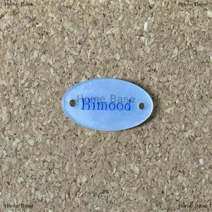 [COD] Home Base Elliptical Tag Button Collection DIY Sewing Accories Handmade Jewelry Decorative Buttons Clothing Jewelry Accessories