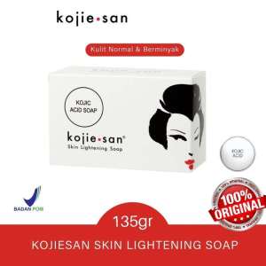 KOJIE SAN Kojic Acid Skin Lightening Soap 45gr / 65gr / 135gr / Dream White Anti Aging - Sabun KojieSan Original BPOM