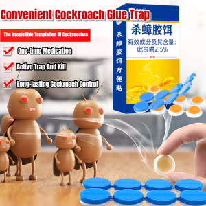 Powerful Dual-Action Cockroach Bait for Home Kitchens