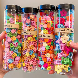 Dopamine Mini Clip Childrens Colorful Hair Clip Girl Baby Clip Cute Star Hair Clip Headdress