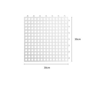 แผ่นจิ๊กซอว์ปูกรง รองกรงสัตว์เลี้ยง สามารถกันลื่นได้ พรมดักทรายแมว แผ่นรองกรงสัตว์เลี้ยง 30*30cm DIY รวม 4 ชิ้น