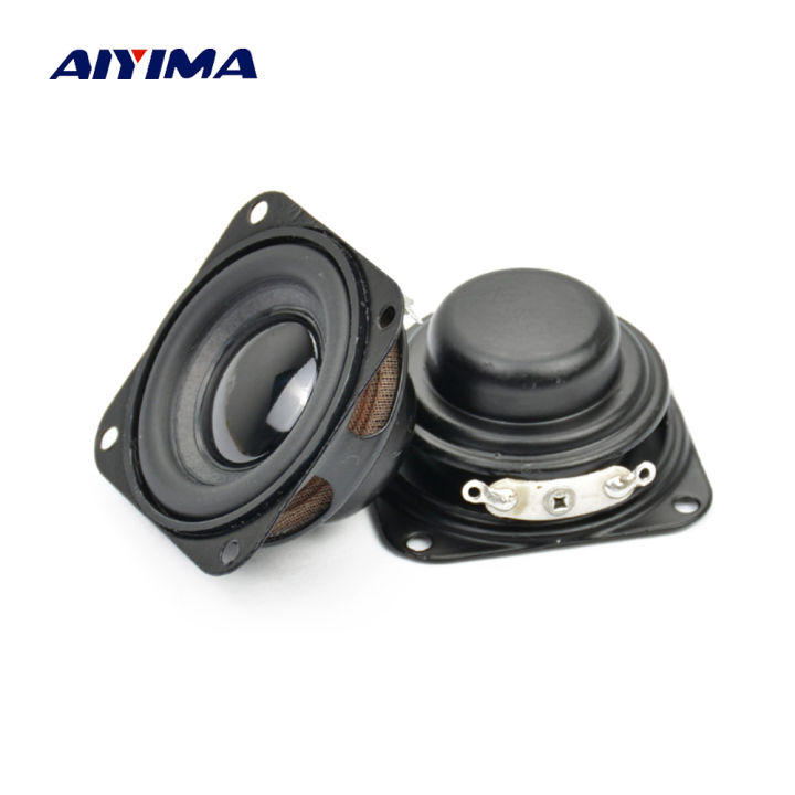 AIYIMA 2Pcs 1.5 Inch 40MM Bass Speaker 4Ohm 3W Neodymium Magnetic ...