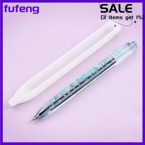 fufeng 1pc Pen Holder Resin Mold Silicone Molds UV Epoxy Jewelry Making Tool
