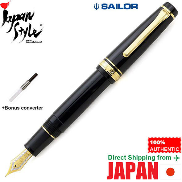 Stylo Plume SAILOR Naginata Emperor - Plume 21K Or, Taille MF/M/B, Neuf