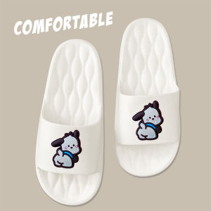 รองเท้าแตะน่ารักๆ รองเท้าแตะแฟชั่นสวมใส่สบาย ไม่ำทให้เจ็บเท้า ลายน้องการ์ตูนหมน้อยน่ารักๆ