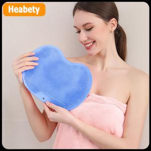 【2-3 ngày giao hàng】 Massage Mat Back Scraper Cleaning Brush Shower Feet Cleaner Wash Mat Multifunction Sucker Wall Mat Rub Foot Arms Body Bath