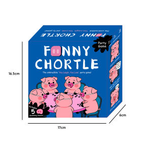 The Oinkcredible You Laugh You Lose Party Game You lose in the end even though you laughed the most