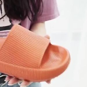 3.2CM Thick-Soled Sandals For Women New Summer Style For Couples EVA Home Height-Increasing Soft-Soled Bathroom Slippers For Men