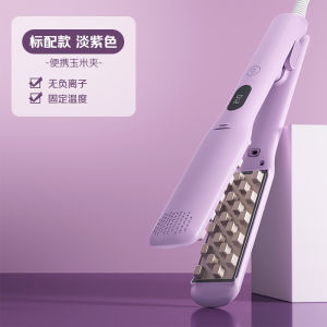 AE Mens Corn Perm Straightener for Volumizing Hair Roots High Crown Hair Styling Tool Negative Ion Hair Care Corn Curl Electric Straightener