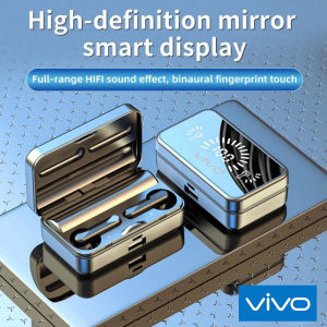 ♥ SFREE Shipping+Readystock♥VIVO S20 TWS Wireless Bluetooth headset Touch Control LED Display with Mic Bluetooth Headphones Air Pro Earbuds y50