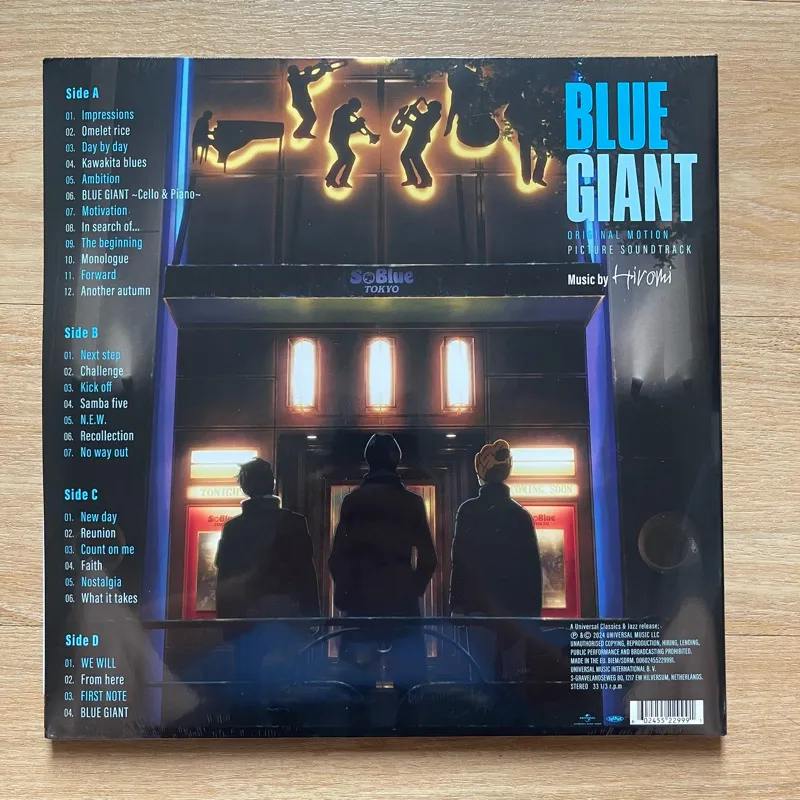 แผ่นเสียง Blue Giant - Original Motion Picture Soundtrack , 2 x