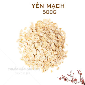 Yến mạch cán dẹt 500g (Làm ngũ cốc granola ăn kiêng nấu cháo ăn dặm cho bé)