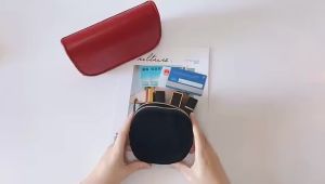 Korean Fashion Small Makeup Pouch Girls Lipstick Bag Sanitary Pads Organizer Travel Cosmetic Bags
