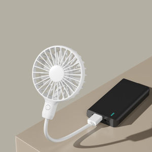 💞【Special price】💖Muya Summer Outdoors And Travel USB Rechargeable Handheld Fan Silent Cooling Power Bank Wireless Mini Play Plug Fans