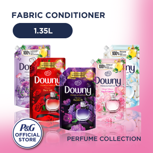 Downy (Passion / Mystique / French Lavender / Fresh Bouquet / Adorable Bouquet / Blissful Blossom) Concentrate Fabric Conditioner 1.35L Refill Crown