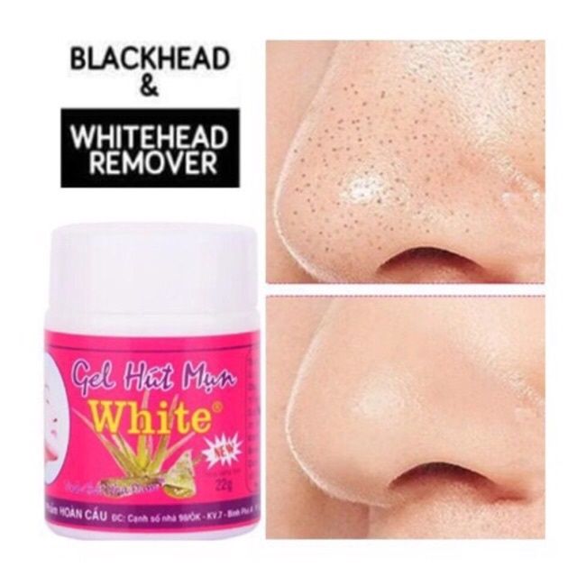 Clear nose white Blackheads remover cream Thai gel mat