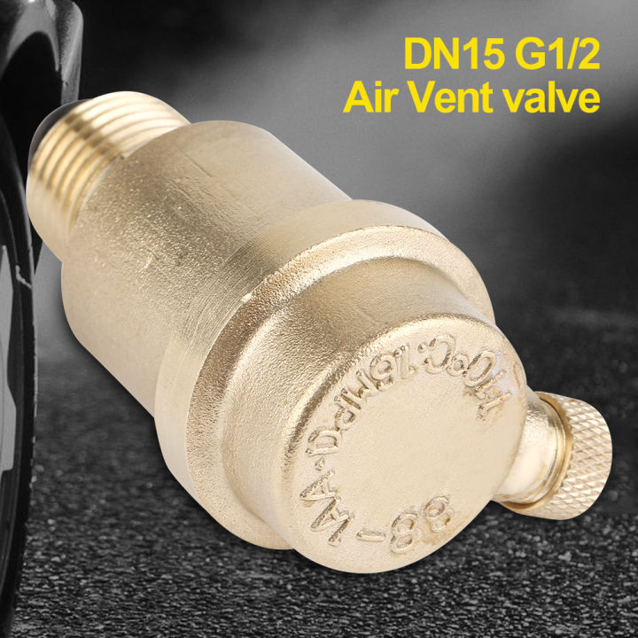 Air Release Valve DN15 G1/2 Brass Automatic Air Vent Valve for Solar Water Heater Pressure
