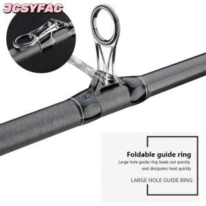 JCSYFAC Gấp Thép Không Gỉ Kính Thiên Văn Hướng Dẫn Vòng Cần Câu Cực Dòng Hướng Dẫn Top Nhẫn DIY Eye Ring Sửa Chữa Kit Giải Quyết Phụ Kiện