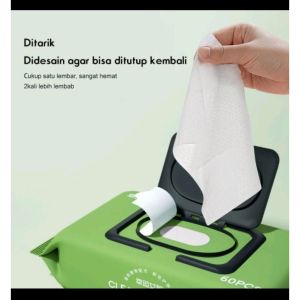 Avocado Tisu Penghapus Riasan Wajah Ekstrak Tanaman Alpukat 60 Lembar / Makeup Remover Tissue / Tissue Remover / Tisu Avocado / Tissue Avocado / Tisu Basah Make Up / Tisu Penghilang Make Up DMO P01