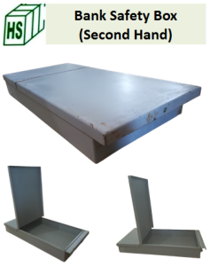 Metal Storage Box/ Bank Safety Box 3kg (Second Hand)