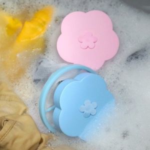 1pc Washing Machine Mesh Filter Bag Reusable Laundry Bag Floating Style Lint Trap Bag Hair Catcher Filter