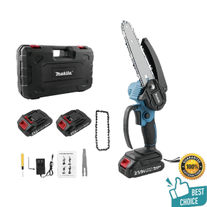 Makita Original Chainsaw – Cordless Electric Wood Cutter Portable Rechargeable Mini Chainsaw