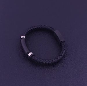 XQNI New Luxury Stainless Steel Accessories Leather Combination 3 Colors Men celets Woven celet For Men Birthday