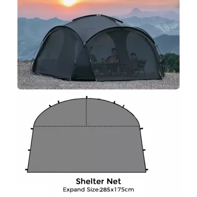 Magic Pocket Camping Outdoor Dome Shelter Dome Tent Waterproof Flysheet Dome 5-8 Orang Shelter Khemah