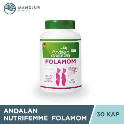 Andalan Nutrifemme Folamom 30 Kaplet - Suplemen Ibu Hamil