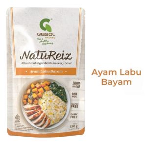 Gasol Natureiz BB Booster Makanan Bayi MPASI Penambah Berat Badan Bubur Premium Organik Organic