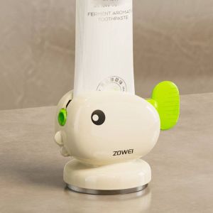 Manual Whale Toothpaste Squeezer Suction Cup Wall Facial Cleanser Suction Cup