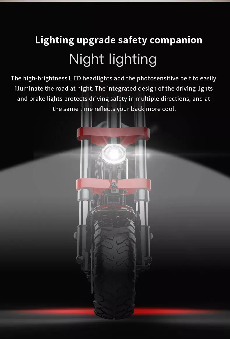 MONSPRIN Q20 สกู๊ตเตอร์ไฟฟ้าออฟโรด ระยะ 40-150km ความเร็ว 55KM/H รับ 200 kg scooterไฟฟ้า สกูดเตอร์ สกู๊ตเตอร์ใหญ่ SEALUP