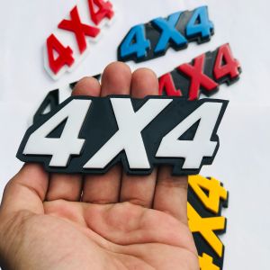 EMBLEM 4X4 EKSTERIOR MOBIL DENGAN VARIASI HURUF TIMBUL 3D BAHAN FIBERGLASS