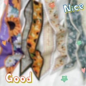 scarf for women New Printed All-Match silk scarf for bags handle Silk scarves and accessories SP0504
