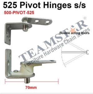 TEAMSTAR 525 Pivot Hinge Stainless Steel <TSB02>