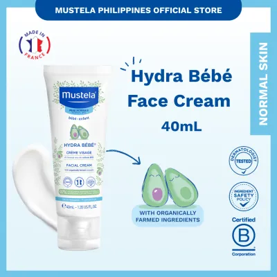 Mustela Hydra Bebe Face Cream 40ml - Naturalness