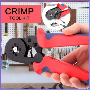 PENGIRIMAN CEPAT YEFYM Tang Crimper Kabel Listrik AWG23-7 0.25-10 mm² HSC8 6 4A / tang penyambung kabel listrik / tang crimping skun kabel anti gagal / tang krimpingan / tang sambung kabel listrik