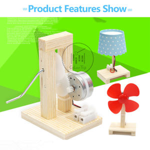 LazaraHome DIY Manual Crank Generator: A Versatile Physics Teaching Tool