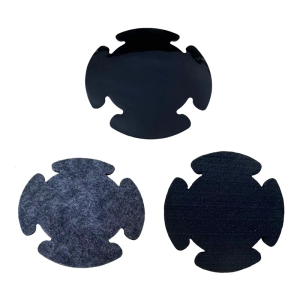 Felt Bass Drum Silencers Pad Dampeners Bass Kick Drum Mute Pad Musical Instruments Accessory for Drumming Practice